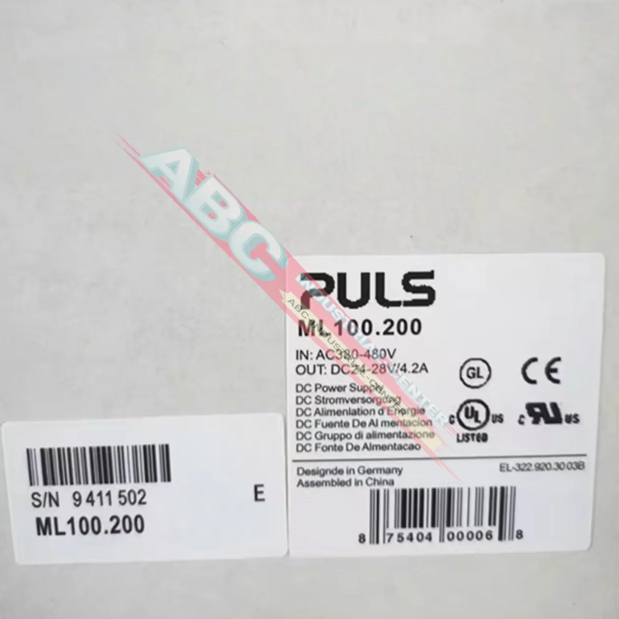 Nuovissimo alimentatore CP10.241 ML100.100 ML100.200