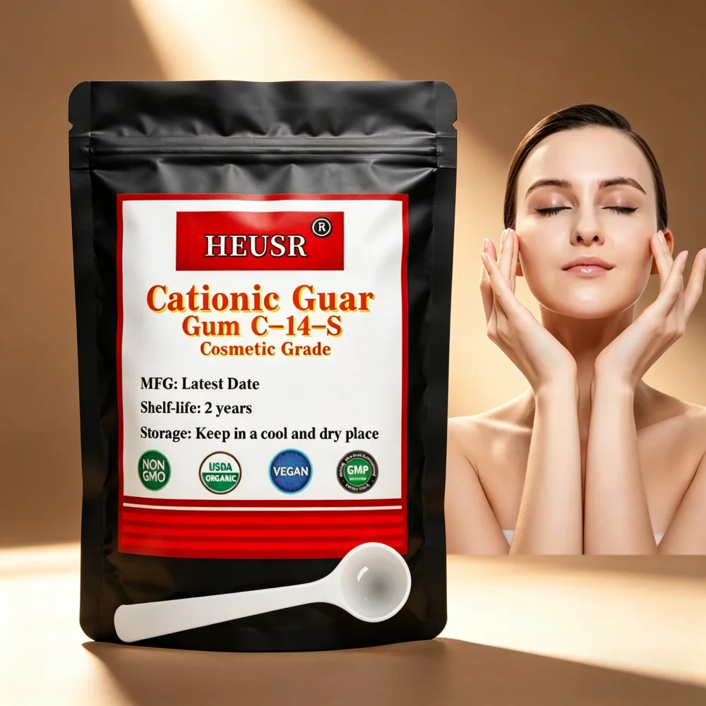 Hot Selling Cationic Guar Gum C-14-s Thickener Skin Care & Hair Care Materials