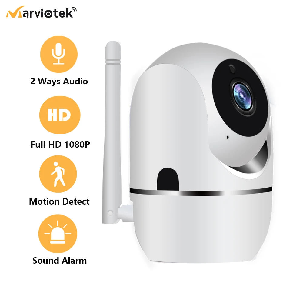 1080P Wireless IP Camera Wifi 360 CCTV Camera Mini Pet Video Surveillance Camera With Wifi Baby Monitor ycc365 2MP Smart Home