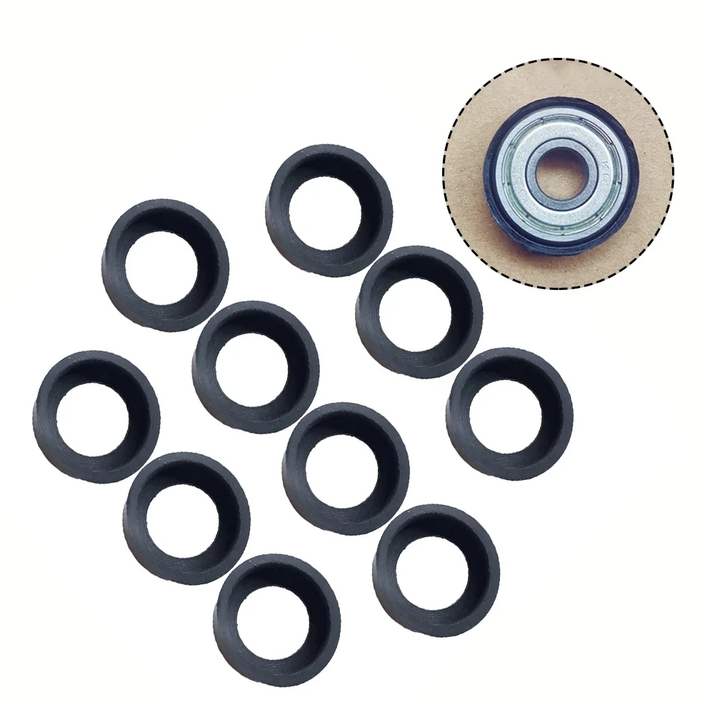 Bearing Rubber Sleeves Home Stability Appearance Excellent Flexible Long-lasting Power Protection Smooth For 608
