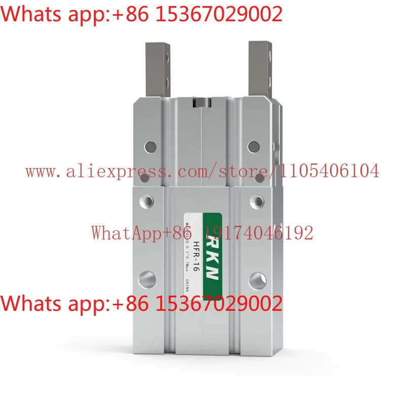 Soft control boutique pneumatic finger cylinder HFR10/HFR16/HFR20/HFR25/HFR32 opening 180 °