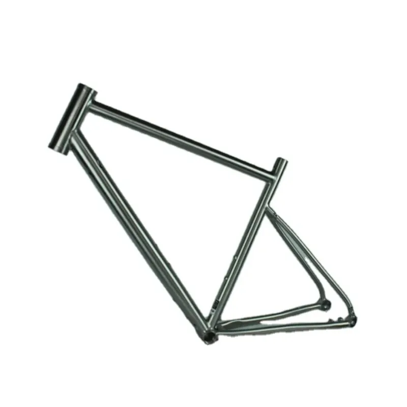 Ti Gravel Bike Frame With OEM Service And Tapered Head Tube Custom