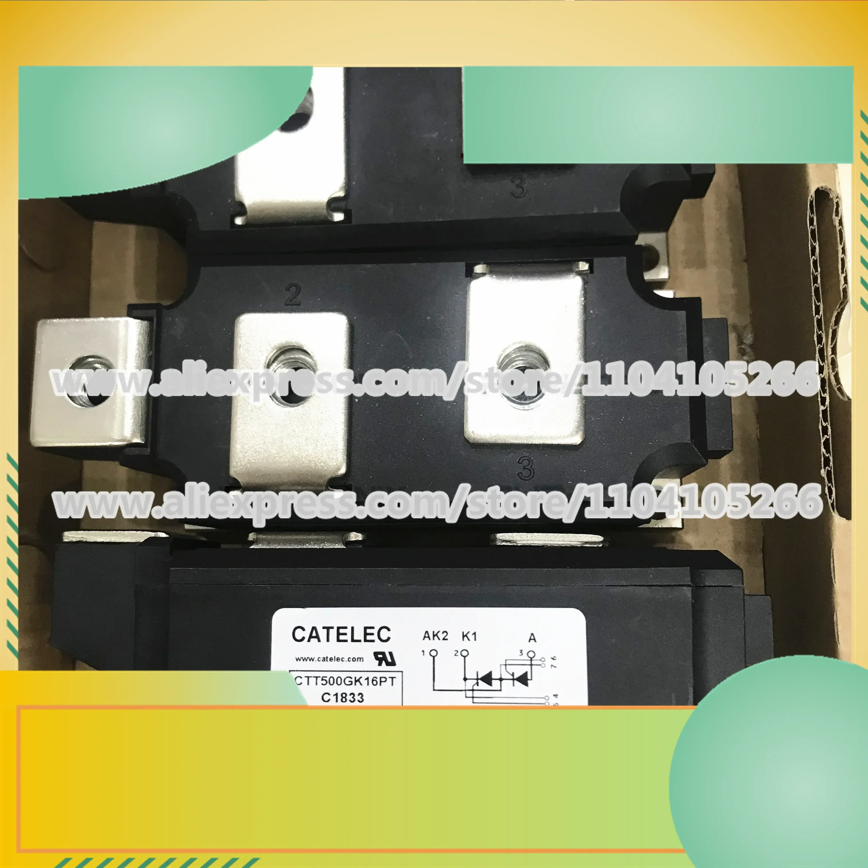 

CTT500GK16PT CTT500GK14PT CTT500GK12PT CTT500GK18PT New Power Module
