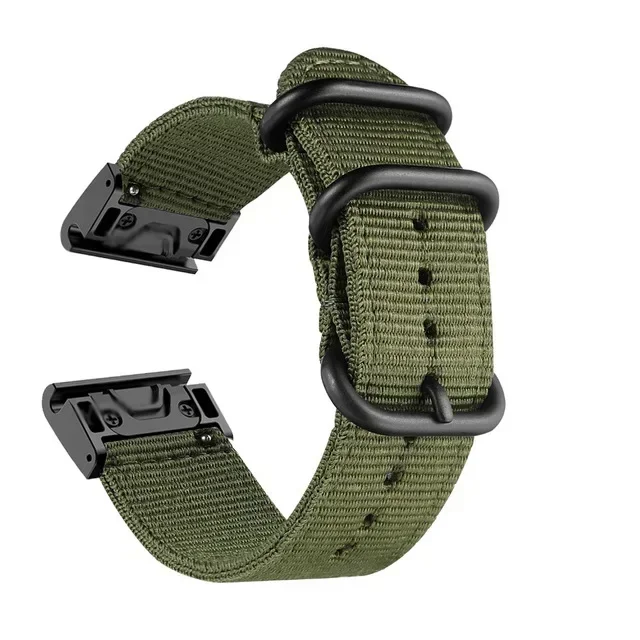 Correas Nylon Garmin Instinct 2X Solar - Pulsera Fenix 7/6/5 22/26mm - imagen 2