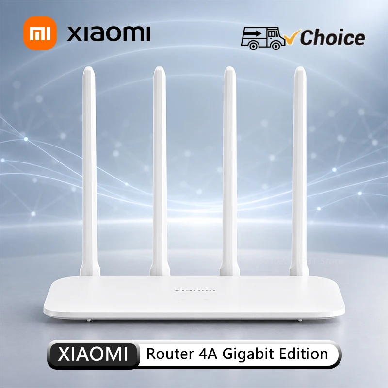 Original NEW XIAOMI Router 4A Gigabit Edition AC1200 Dual Band 2.4G 5G WiFi 1167Mbps 4 High Gain Antennas 128MB Full Gigabit CN