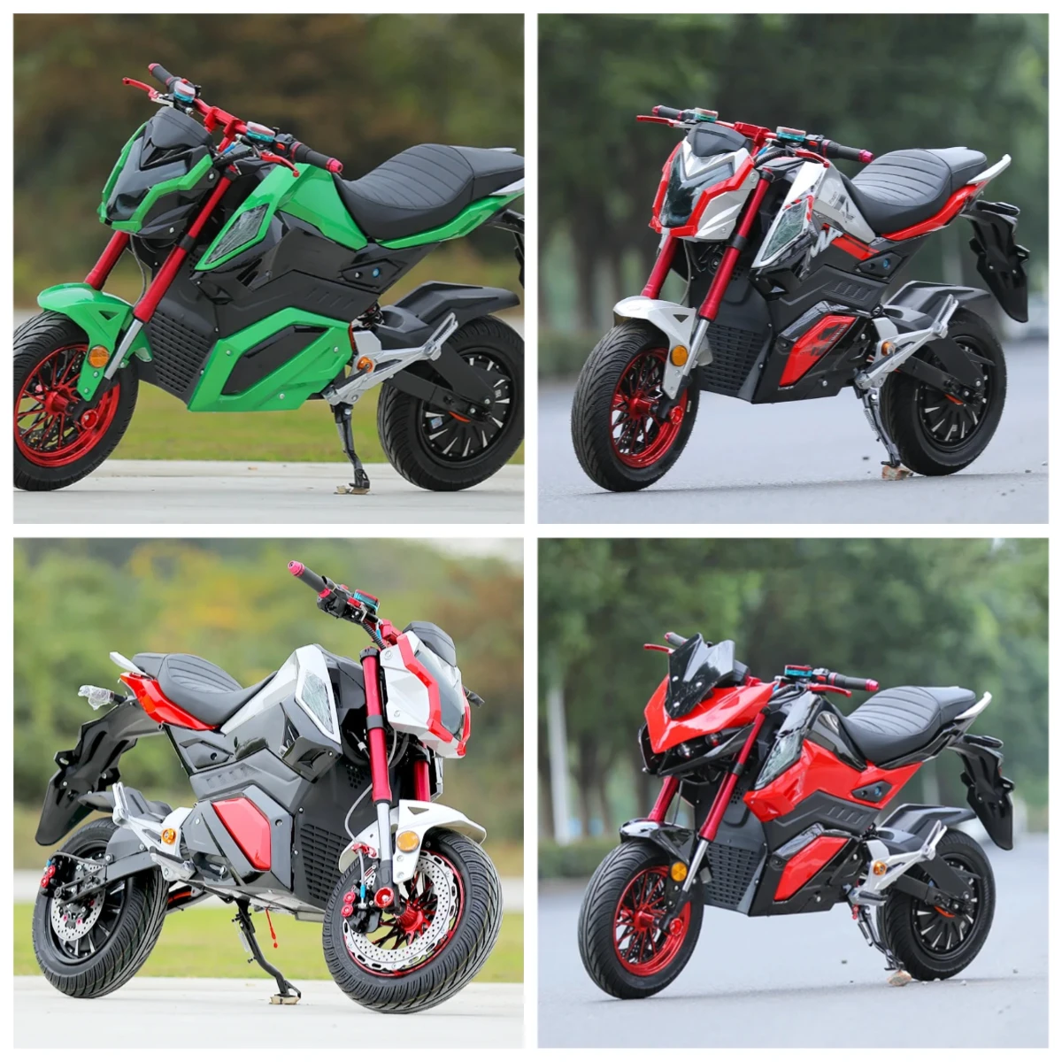 

STLF Brushless Motor 3000w 72v Lithium Battery Lead-acid Racing Motorcycles cheap on Sale