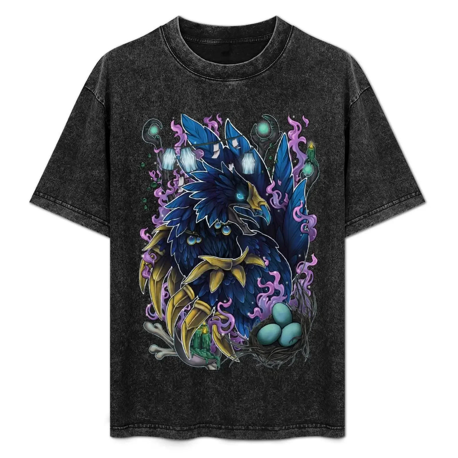 

Anzu the Raven Lord T-Shirt plain cute tops Funny t-shirt Clothing fitted t shirts for men