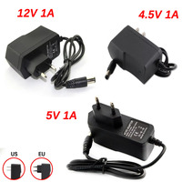 AC To DC 3V 4.5V 5V 6V 8.5V 12V 13V Power Supply Adapter 220V To 12V 1A Lighting Transformer 24V 1A Universal Charger EU US