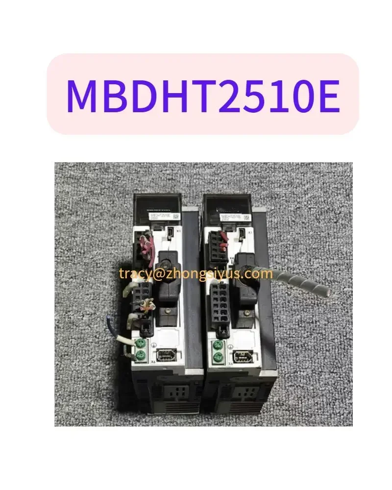 Used Drive MBDHT2510E three-phase 220V 400W tested ok, in stock, tested ok, function normally