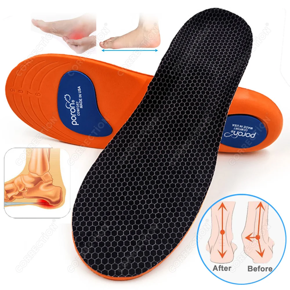 Sport  Insoles for Shoes Sole Shock Absorption Deodorant Breathable Cushion Running Insoles for Feet Man Women Orthopedic Insole