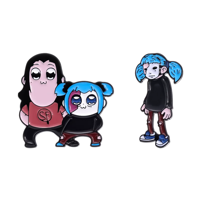 High Quality Horror Game Enamel Pin Indie Adventure Game Sally Face Badge Women's Brooch Lapel Pin Halloween Clothes Accessorie