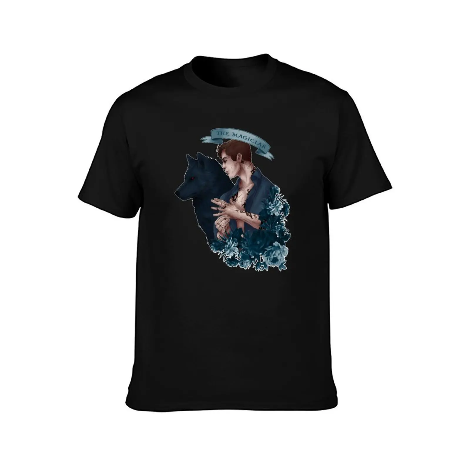 Magician Print T-Shirt Urban Style Print T-Shirt