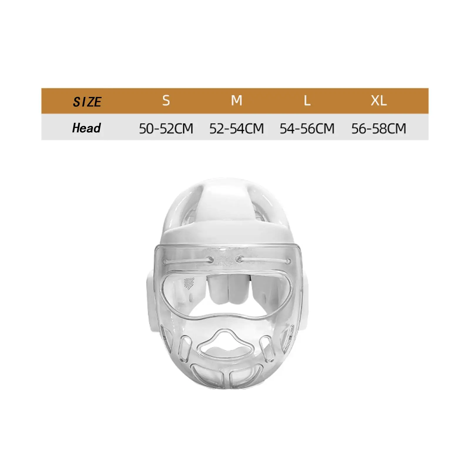 Karate Headgear Head Guard Practical Boxing Helmet Head Protection for Kickboxing BJJ Grappling Martial Arts Fighting Sports - view 6
