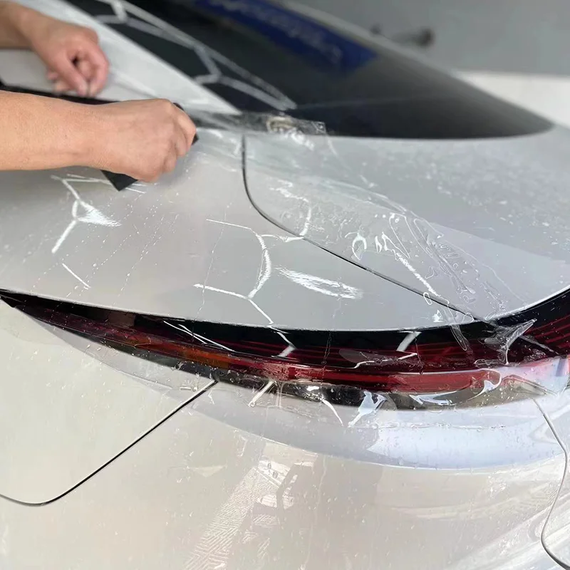 Invisible Transparent Anti-Yellowing Anti-Scratch Self Healing TPU Paint Protection PPF Film Auto-Repair Bodyguard for Cars