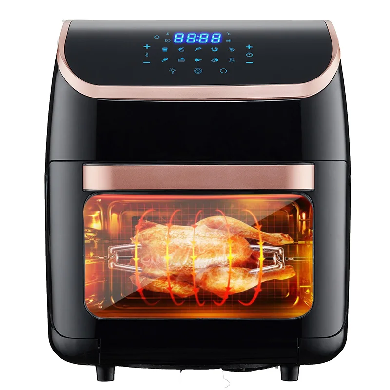 12L Large Capacity Multi-Function Hot Air Baking Station Precise Digital Control For Zero-Oil Versatile Food Craft