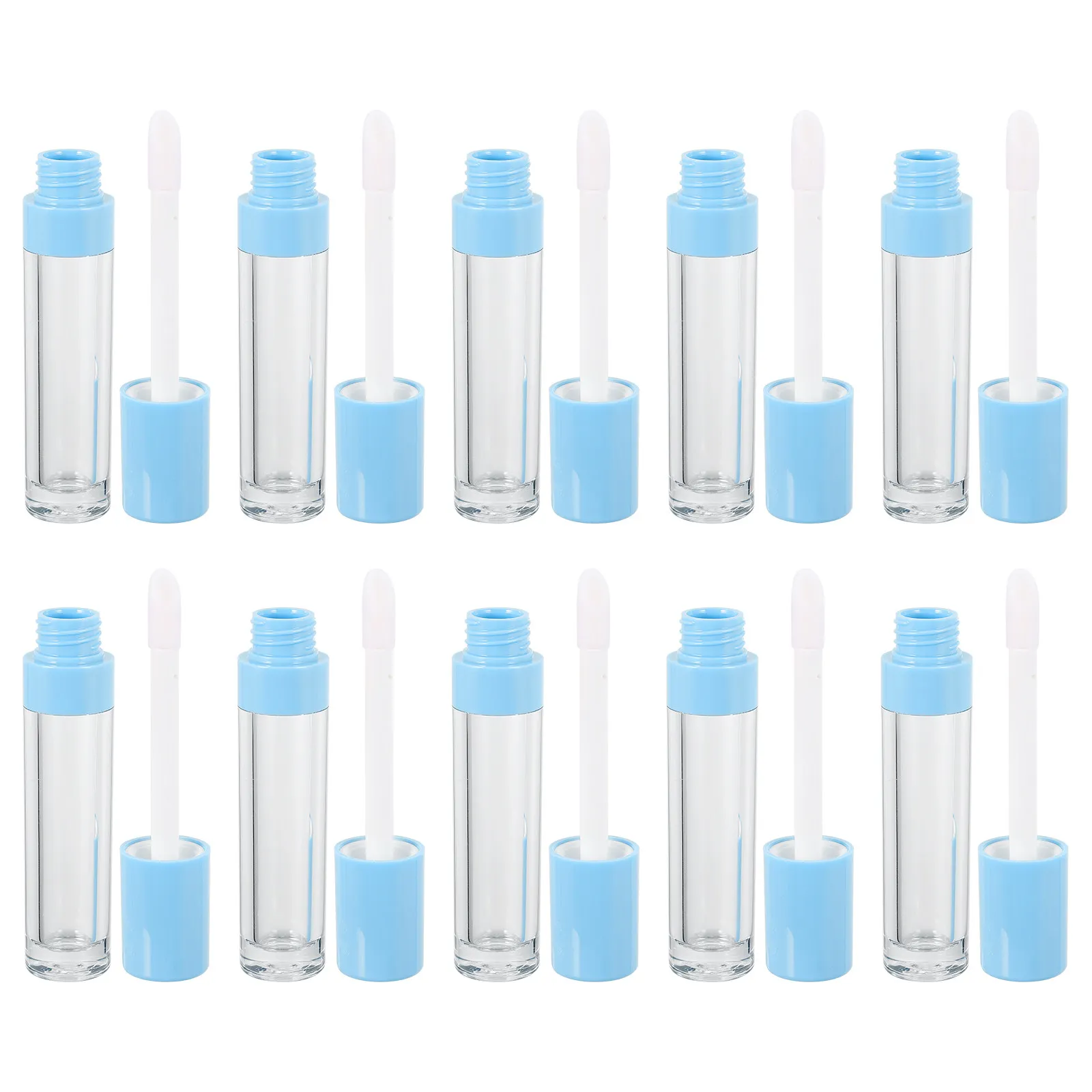 10 Stuks Hervulbare Lipgloss Flessen 8Ml Lege Flesjes Lippenbalsem Buizen Parfum Monster Containers Plastic Herbruikbare Diy Make-Up