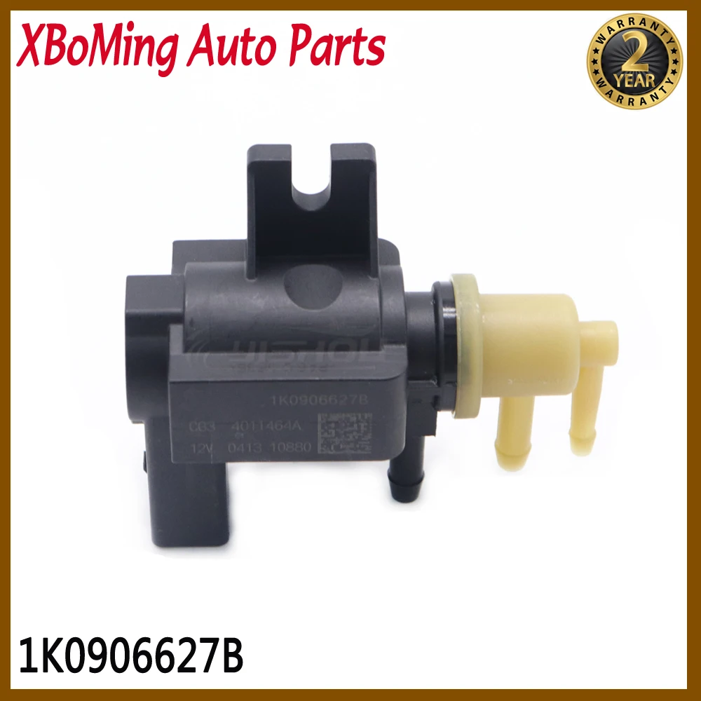 1K 0906627 B Do Audi A3 A4 A6 Volkswagen Tiguan Passat Golf Jetta Beetle 1K 0906627   1K 0906627 Zawór elektromagnetyczny ciśnienia doładowania
