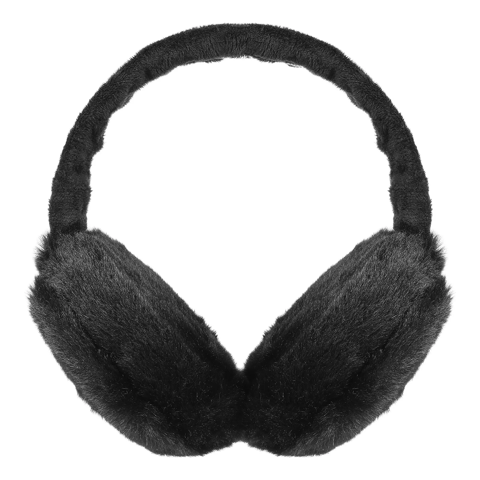 

Winter Ear Muffs Black Premium Warm Earmuffs for Women Girls Outdoor Fashion Accessory Soft Fit with Sweaters Scarves Cute