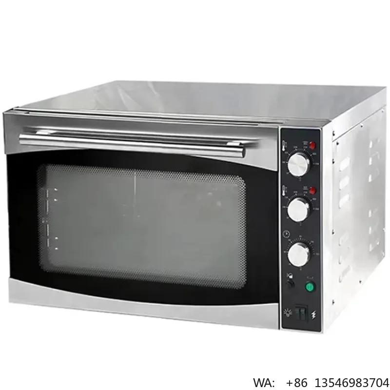 Stainless Steel 4-Tray Electric Snack Convection Bread Oven 220V Bread Baking Machine Countertop Hot Air Function Electric Oven