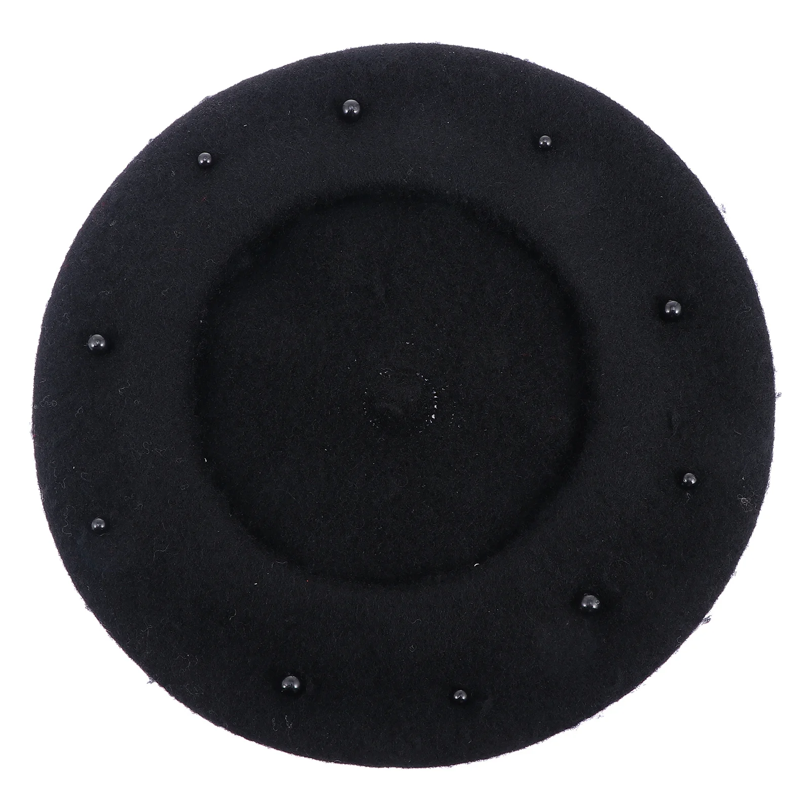 

Pearl Beret Hat Casual Fall Warm Soft Breathable Lightweight Comfortable Outdoor Strolling