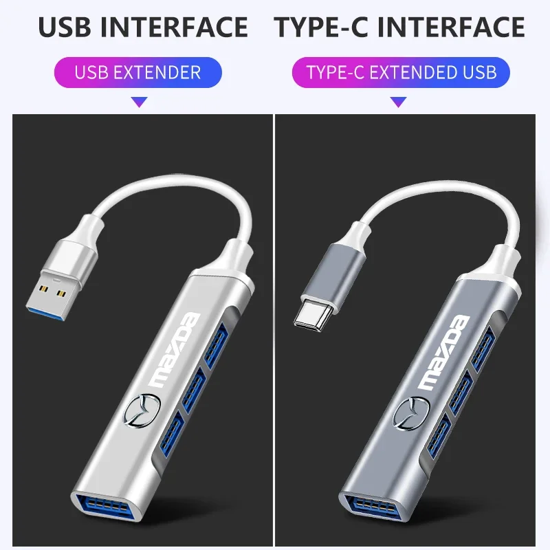 كابل بيانات شحن سريع للغاية شاحن USB للسيارة لمازدا 3 6 CX5 2 CX3 CX30 CX9 CX7 MX5 BN RX8 Axela MS GJI GH GL BK MP BM #3