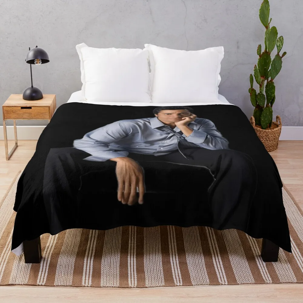 

Chayanne Throw Blanket Cozy Napping Blanket Gift for Mom Dad