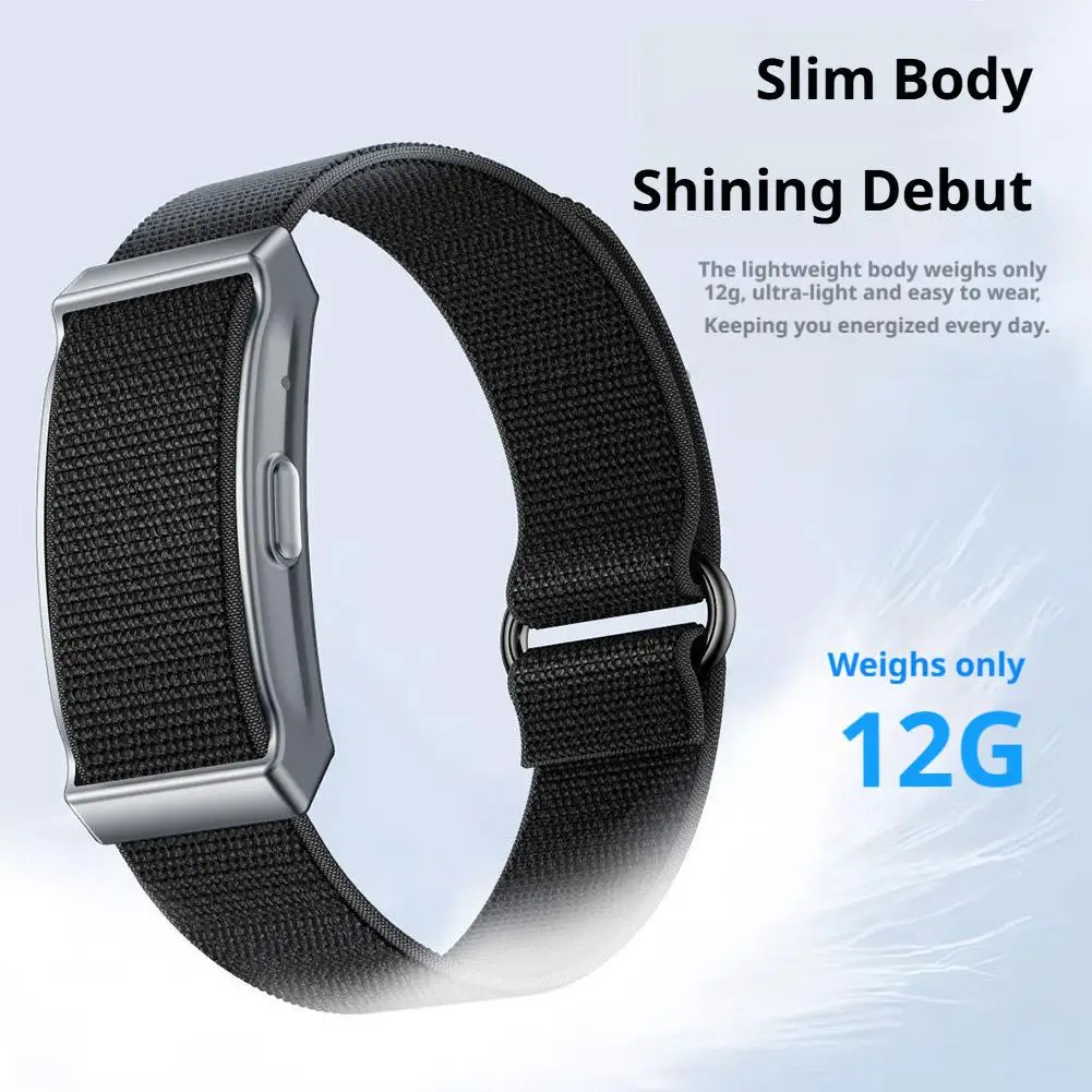 Screenless Smart Band With HRV SpO2 Heart Rate Monitor Health For Fitness