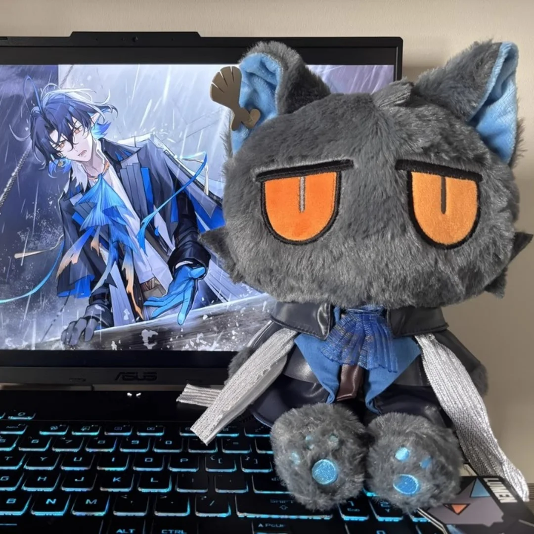 

Оригинальная игра Arknights Hellagur Ver.Cat, плюшевая подушка Chongyue Phantom, милые милые аниме-плюшевые игрушки, коллекция подарков для детей