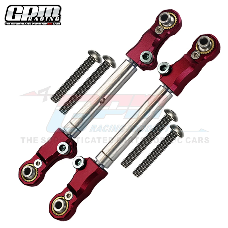 GPM Alu+Stainless Steel Front Steering Tie Rod TRAXXAS 1/10 Maxx 1/8 Maxx Slash