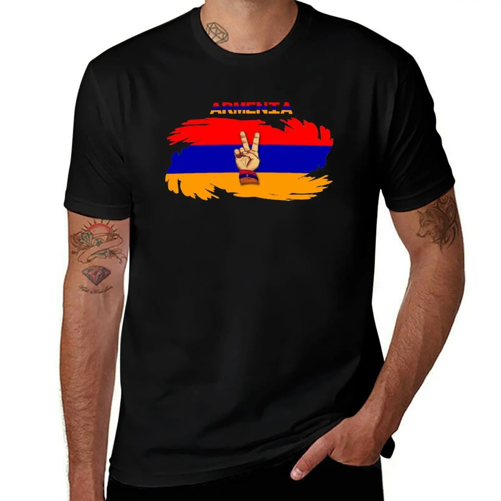VIVA ARMENIA T-Shirt Athletic Quick Dry for Men T-Shirt