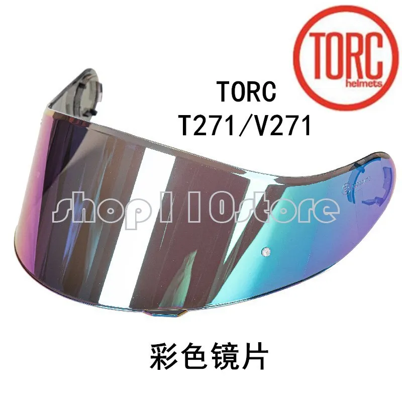 Visières originales pour casque TORC, lentilles de casque Peel Off, T271, V271