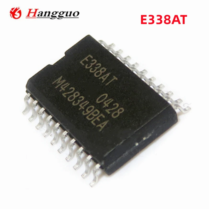 10pcs E338AT E338A E338 SOP20 Car engine computer board vulnerable chip For Mitsubishi