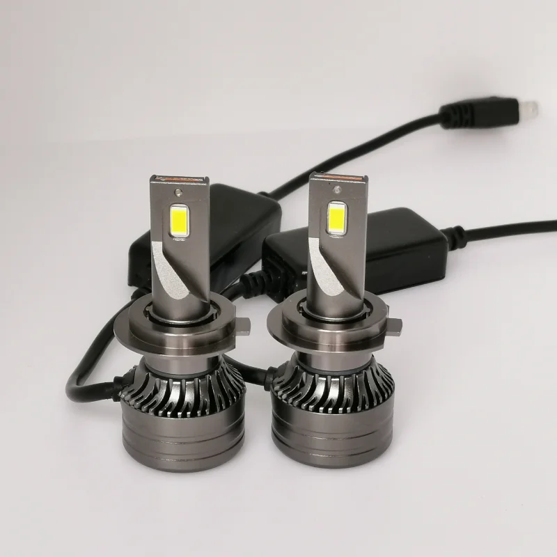 double-sided 3570 chip led headlight bulb with double sides h1 h7 h4 h11 9005 9006 9012