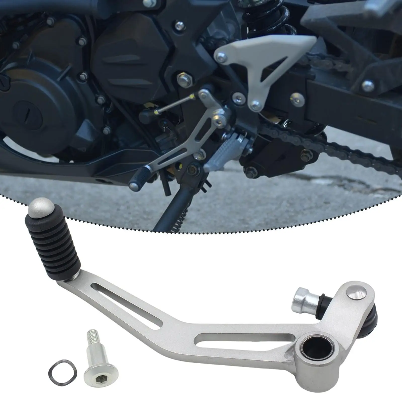 

Shift Lever Shifter Pedal Metal Motorcycle Gearbox Replacement High Performance Gear Shifter for Kawasaki Ninja 400 Z400 Z500