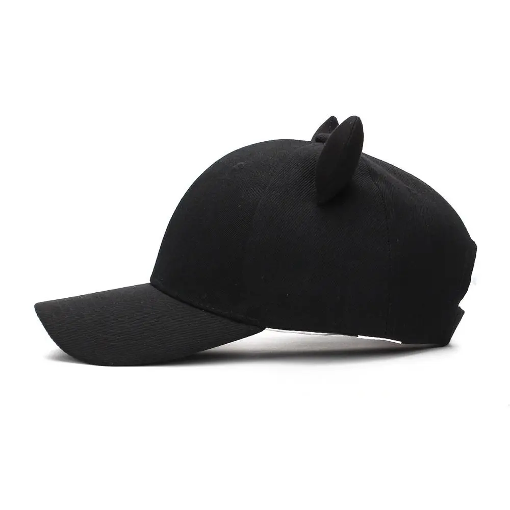 3D Devil Horn Baseball Cap Adjustable Breathable Outdoor Sports Sun Hat Cosplay Visor Sunscreen Hats For Man Women Unisex