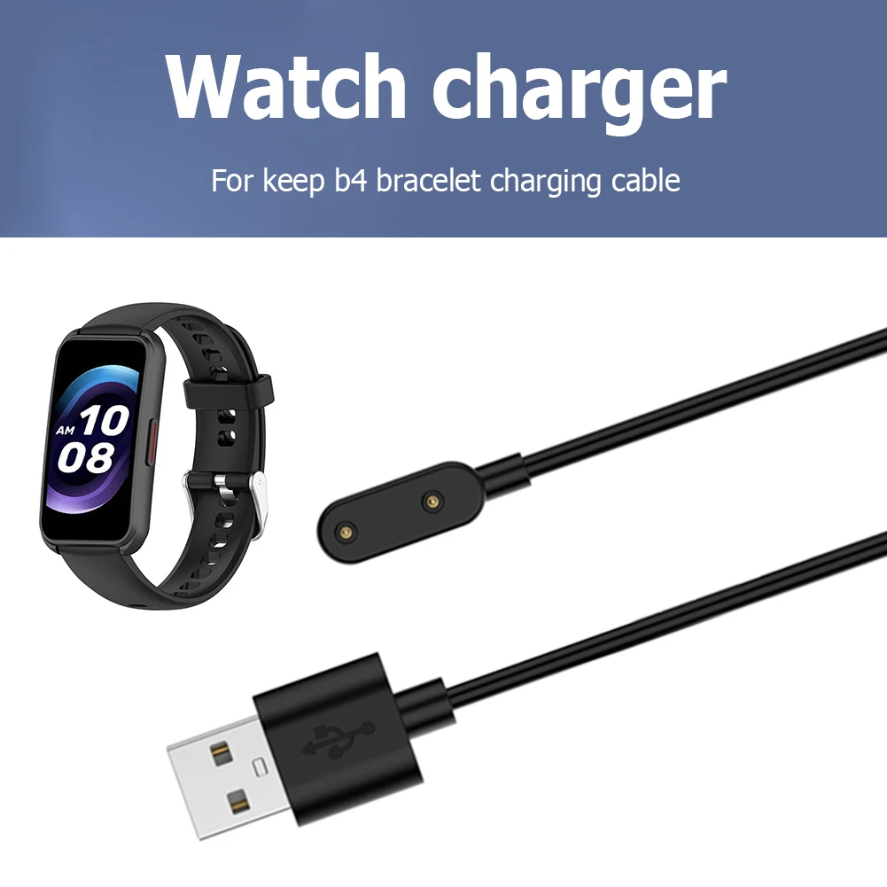 1M Usb Oplaadkabel Voedingsadapter Voor Keep B4/Huawei Band 7 6/Horloge Fit/Honor Band 6 Smart Watch Power Charge Draad Accessoires
