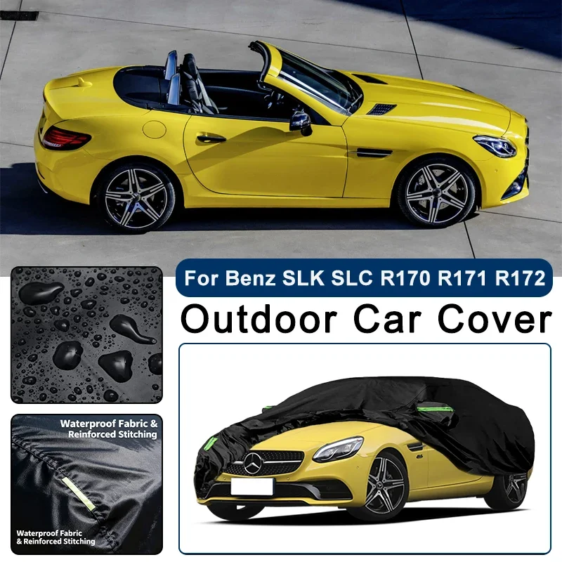 

For Mercedes Benz SLK SLC R170 R171 R172 Outdoor Waterproof Dustproof UV Resistant Car Cover Protector