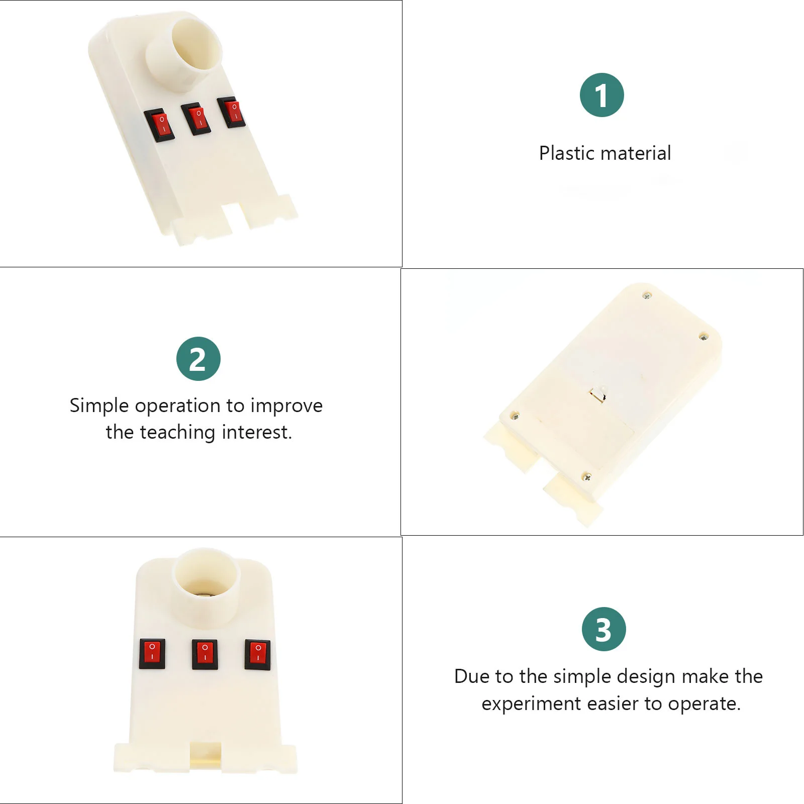 

Optical Physics Kit Experiment Equipment Experimental Tools Optics Plastic School Teaching