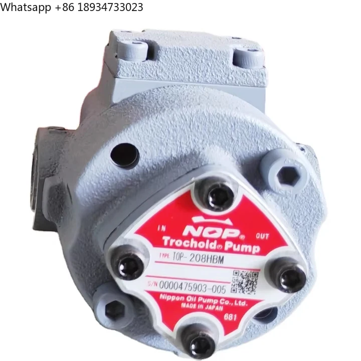 Japan Brand NOP Nippon Oil Pump TOP-208HBM TOP-216HB Trochoid Pump Gerotor Lubrication Oil Circulation Lubricator