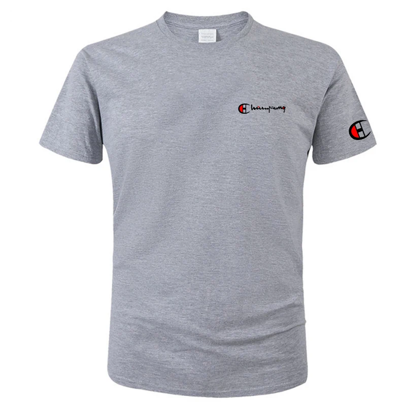 Sommer Neues Hochwertiges Reines Baumwoll-T-Shirt im Koreanischen Stil, Vielseitig Einsetzbar mit Rundhalsausschnitt und Kurzen Ärmeln, Luxuriös aus Reiner Baumwolle – Detail 11