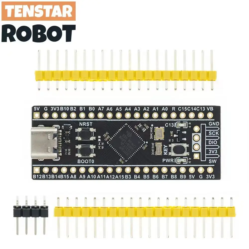 TNESTAR STM32F411CEU6 مجلس التنمية STM32F411 الأساسية لوحة تركيبية STM32 لوحة تعليمية تطوير لميكروبيثون