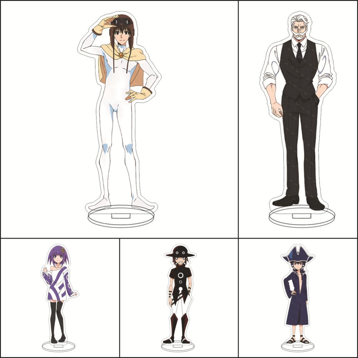 أنيمي ليلة سعيدة العالم الاكريليك حامل Ichi Mei الشكل حامل السلع الكرتون الطرفية Kawaii غرفة ديكور مكتب عرض صديق هدية #2