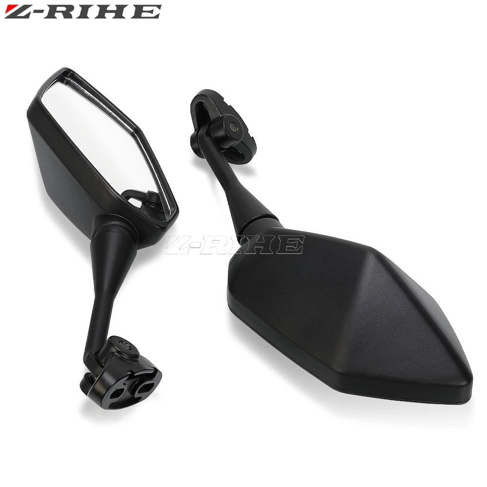 لكاواساكي نينجا 300 650 1000 Ex300 Ninja400 Ninja 250sl ZX-6R ZX636 ZX6R ZX-12R ZX14R ZX 14R 6R دراجة نارية مرآة الرؤية الخلفية