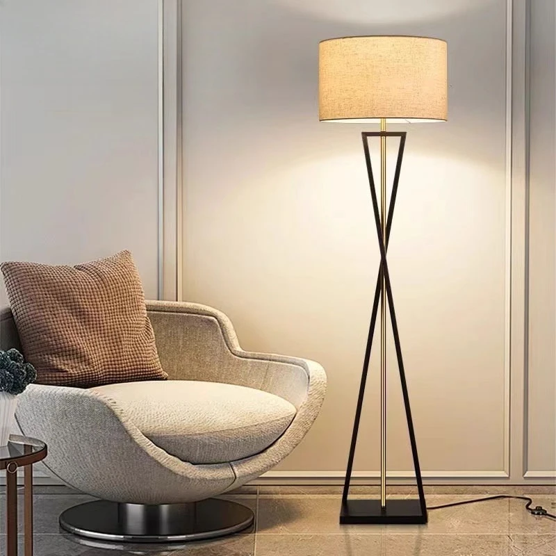 

Floor lamp design sense advanced modern light luxury living room sofa next to ambient light vertical table lamp