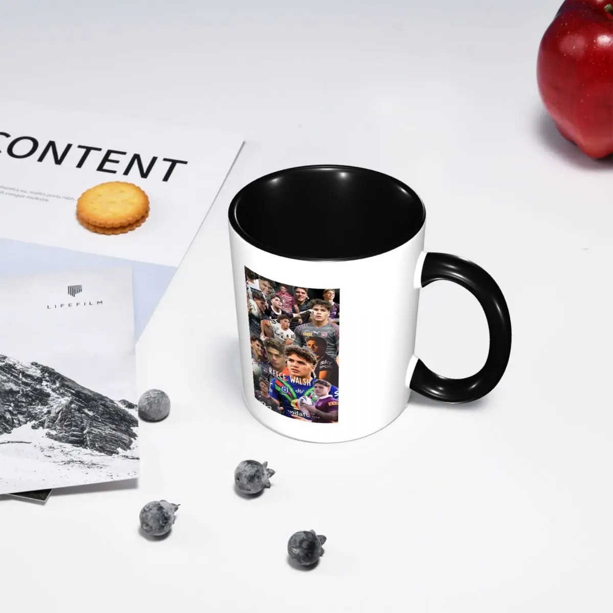 Reece Walsh Nrl Hot Collage Photos Mug Funny Ceramic Coffee Cups Tea Mugs Milk Cup Drinkware Gift for Friends