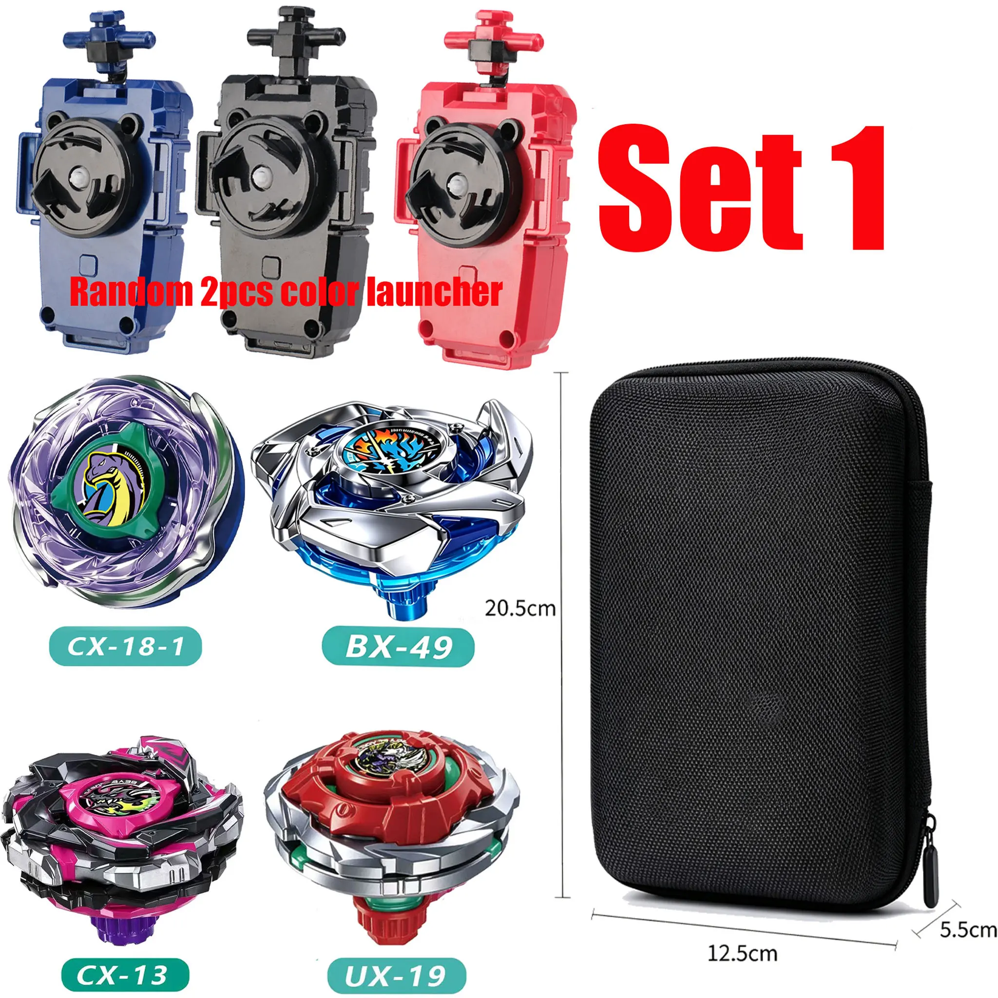 Spinning Top Set Battling Toys BX-49 Starter DranStrike 4-50FF CX-18-1 Brachio Whip OW5-70Nr CX13 UX19 Gift