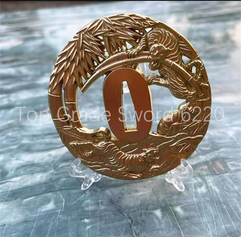 High Quality Sword Parts Copper Brass Tsuba Handguard Guard For Japan Samurai Katana Fittings Accessory