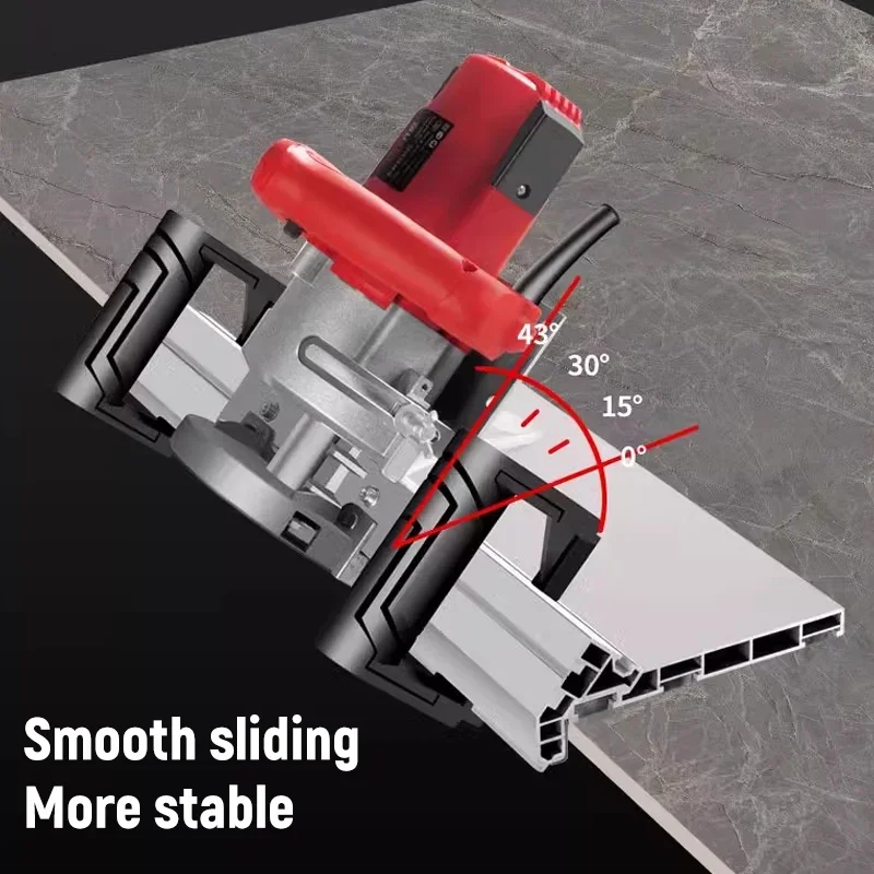 

220V Adjustable Angle Tile Chamfering Machine 43 Degree Wet Cutting Water-Cooled Tile Chamfer Cutter for Ceramic Tiles