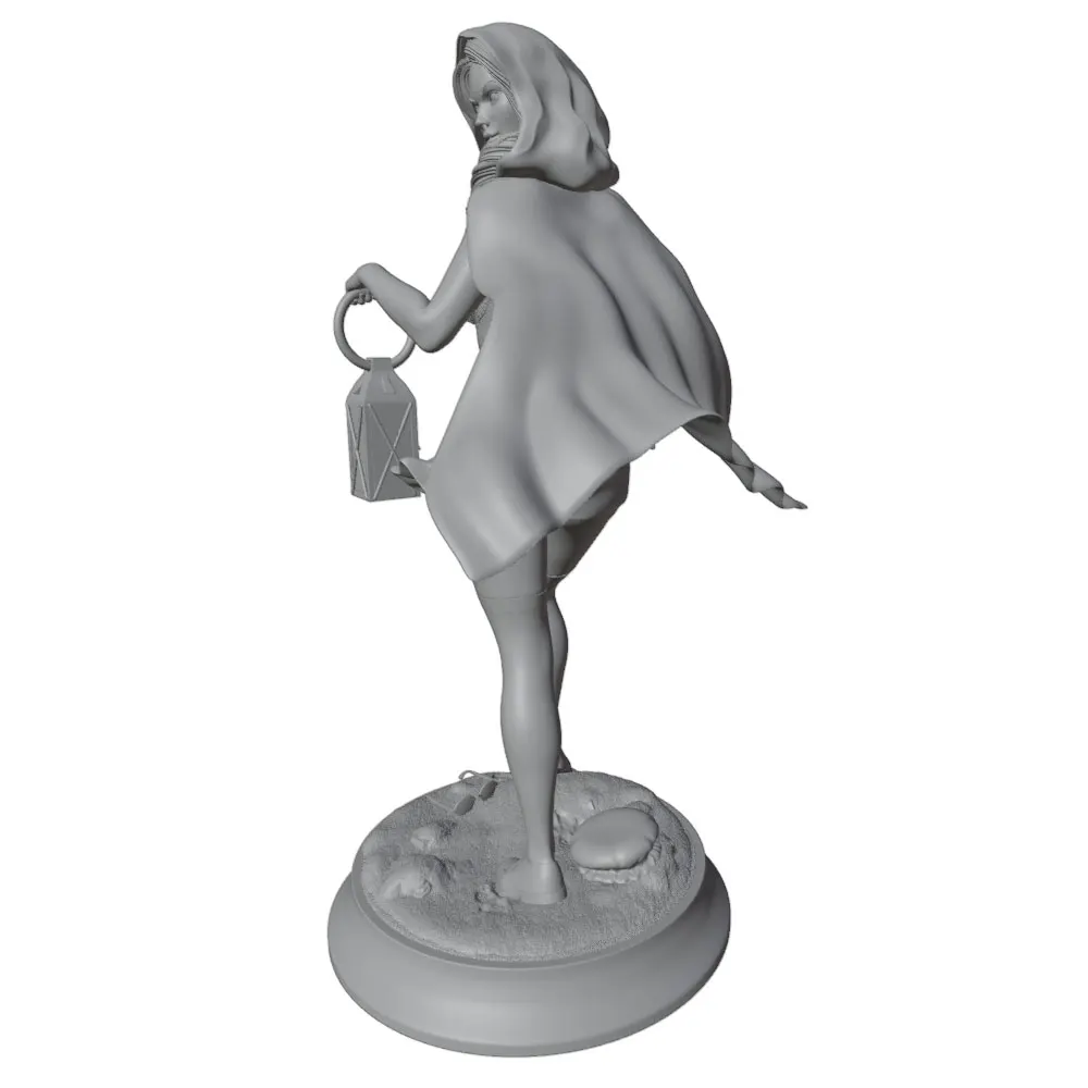 Kit de modelos de resina DIY en miniatura gris, impreso en 3D - imagen 5