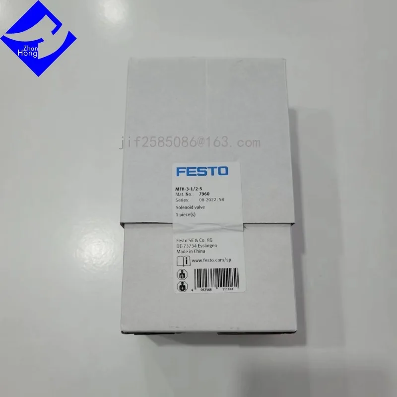 FESTO 7960 MFH-3-1/2-S Genuine Original Spot Special Offer, Available in All Series, Price Negotiable, Authentic and Trustworthy